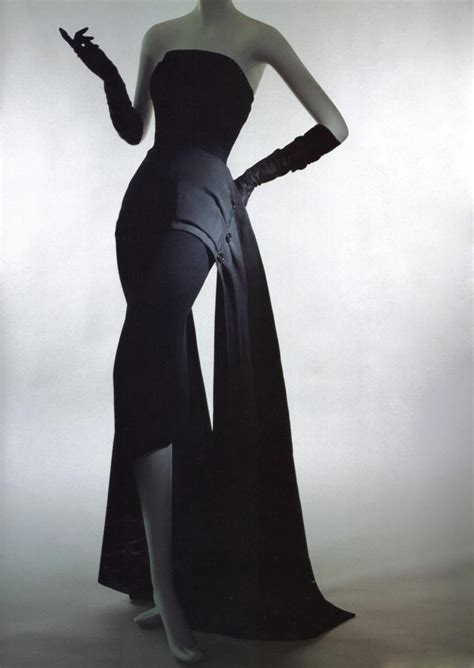 vintage dior black dress|christian dior partie fine dress.